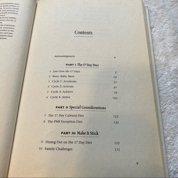 The 17 Day Diet by Dr Mike Moreno Rapid Weight Loss Recipe & Plan Book - Picture 4 of 10